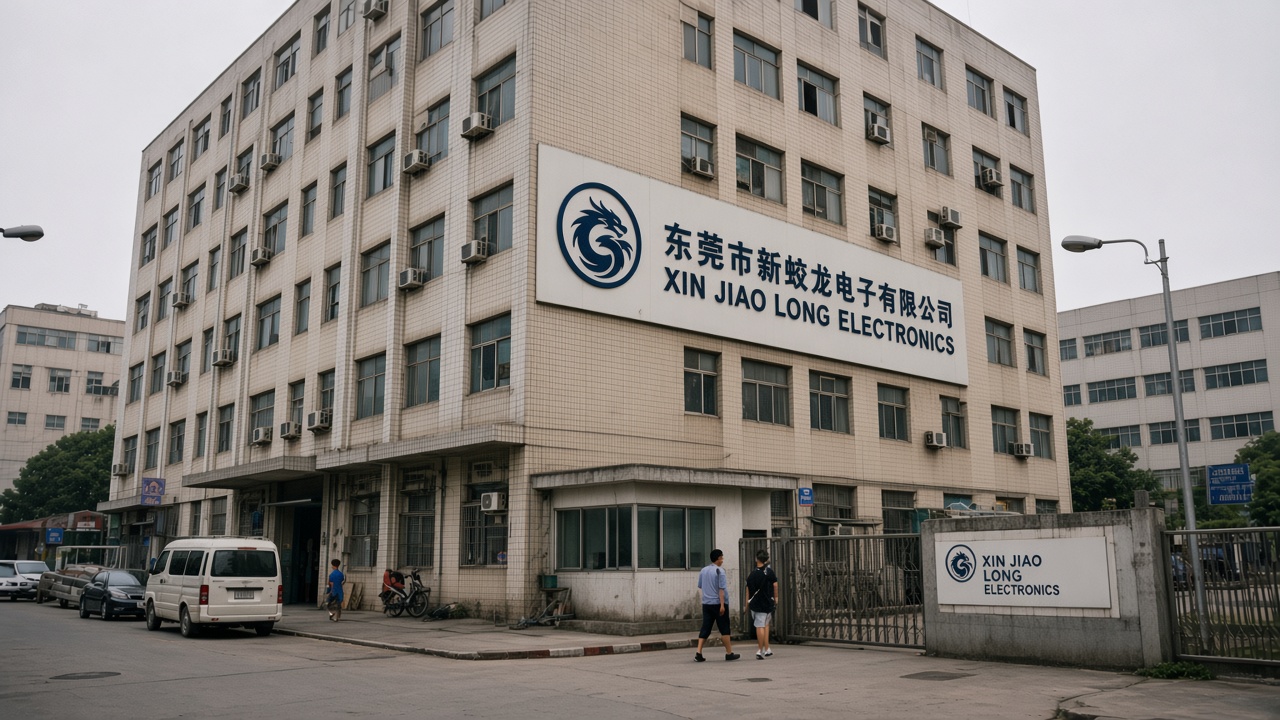 东莞市新蛟龙电子有限公司厂区外景